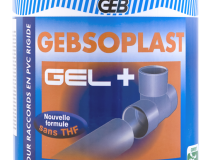 Colle gel pour PVC rigide GEBSOPLAST GEL + sans THF - boîte de 1L