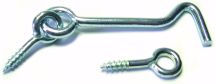 Crochet contrevent Strauss Vonderweidt - Longueur 100 mm - Diamètre fil 4 mm - Vendu par 2