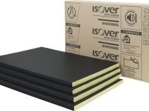 Panneau rigide en laine de verre Shedisol Décor Noir 50*1000*1500