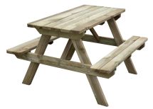 Table Picnic enfant vert 890x10x570
