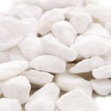 Gravier blanc spécial concassé premium 12/18 mm – Sac 25 kg