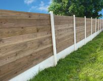 Lame cloture SBN 145x34 1.92M T3 Marron St