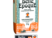 Enduit de parement décoratif à base de chaux grain fin ou moyen BELLE ÉPOQUE FIN Blanc de noirmoutier sac de 25kg