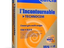 Ciment gris L'Incontournable TECHNOCEM 32,5 R sac 35kg