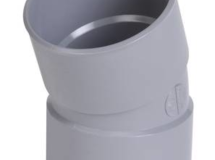 COUDE SIMPLE FEMELLE/FEMELLE 20° DIAMETRE 80 - CR22