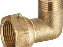 coude d'alimentation de collecteur femelle écrou tournant F.20x27 M.20x27 lien 1 pièce