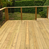 Lame terrasse Pin rouge 145x27 T4 vert lisse St 3.00M