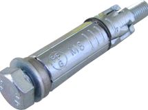 Cheville douille en acier - PFG - diam. 10 mm x long. 60 mm - Boîte de 50