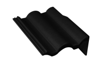 TUILE DE RIVE A RABAT UNIVERSELLE DROITE PLEIN CIEL MUSCADE