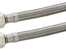 flexible alim. inox femelle 20x27 long.1000 mm 13x18 plaquette 1 pièce