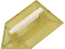 TALOCHE ABS l 27 L 18CM POINTUE JAUNE