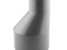 Réduction excentrée PVC évacuation mâle/femelle Ø160x125