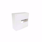 COFFRET MODULAIRE VIDE 1 RANGEE 13MODULES 230X232X94MM BLANC