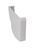 FOND NAISSANCE DROIT POUR PROFILE GOUTTIERE OVATION 28 BLANC - FDC28B
