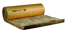 Rouleau de laine de verre ACPLUS 032 P - long. 2,7m x larg. 1,2m x ep. 120mm - R = 3,75