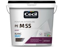 Peinture intérieure PE M55 expert blanc mat - seau de 5L