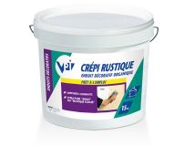 Enduit décoratif organique CREPI RUSTIQUE ciré seau de 15kg