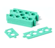 Lot de 40 cales plates sécables 2 mm, couleur verte
