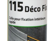 Colle à maintien immédiat SikaBond-115 Déco Fix - cartouche de 300 ml