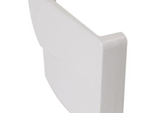 FOND GOUTTIERE DROIT POUR PROFILE GOUTTIERE OVATION 28 BLANC - FD28B