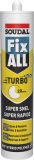 Mastic-colle Fix ALL 'Turbo' Blanc - cartouche de 290ml