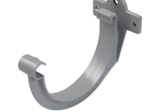 CROCHET BANDEAU PLASTIQUE POUR PROFILE GOUTTIERE LG25 GRIS ˗ GB25P