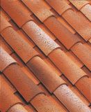 Tuile terre cuite Canal Gironde 50 Paysage - long. 49,2 cm x larg. 18 cm