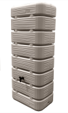Récupérateur à eau Dune 320 litres grège avec couvercle