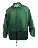 Ensemble de pluie enduit PVC Taille L vert
