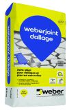 Joint idéal pour dallages et pierres naturelles WEBERJOINT DALLAGE E04 beige crème sac 25kg