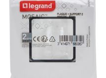 MOSAIC SUPPORT VIS PLAQUE 2 MOD.BLC