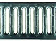 Grille caillebotis pour caniveaux Sebidrain 1m 12,5X100CM SEBIDRAIN - long. 1m x larg. 125mm x haut. 30mm