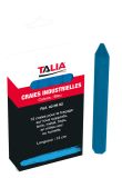 CRAIE BLEUE HEXAGONALE L.120MM