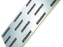 Panneau de toiture polyuréthane finition parement multicouche avec surface réfléchissante EFISARKING® - long. 2,4m x larg. 1,2m x ep. 160mm - R = 7,4