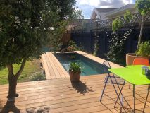 Lame de terrasse IPE AD - 2 faces lisses - long. 520cm x larg. 14,5cm x ep. 21mm