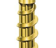 Vis tête fraisée pozidriv 6 x 120 mm - Vybac de 50