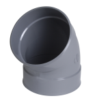 COUDE SIMPLE FEMELLE/FEMELLE 45° DIAMETRE 200 - CB44