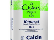 Chaux hydraulique blanche RENOCAL HL 5 sac de 35 kg