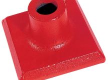 DAME CARREE 5KG 15X15CM ACIER FORGE (SANS MANCHE)