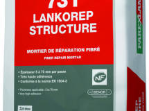 Mortier de réparation structurelle 731 LANKOREP STRUCTURE sac de 25kg