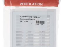 GRILLE MACONNERIE CARREE DEMONTABLE FERMETURE 100M - 1F114