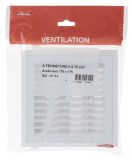 GRILLE MACONNERIE CARREE DEMONTABLE FERMETURE 100M - 1F114