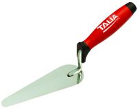 TRUELLE LANGUE DE CHAT INOX 16CM MANCHE BI-MATIERE