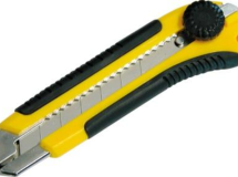 CUTTER DE PLAQUISTE (LAME DE 25 MM) SUR CARTE