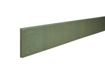 Plinthe réversible brut MDF hydro vert - long. 2440 mm x larg. 68 mm x ep. 9 mm