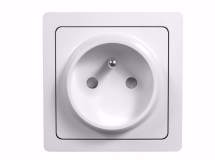 BLOK PRISE 2P+T BLANC