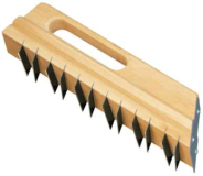 CHEMIN DE FER PLAT L 300 l 40MM (LAMES DENTEES Pas de 2mm)