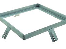 cadre galvanisé pour boite béton 40X40'A'