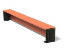 Demi coffre tunnel en terre cuite VR Monobloc 160 - long. 1810 mm x larg. 270 mm x ep. 200 mm
