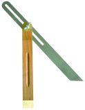 FAUSSE EQUERRE A COULISSE 30CM TALON BOIS + LAITON